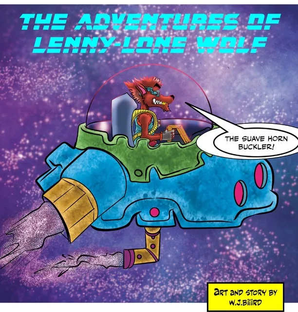 LENNY-LONE WOLF: THE SHORT COMIC SPACE TRAVELER